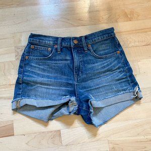 Madewell High Waisted Denim Shorts - Size 26